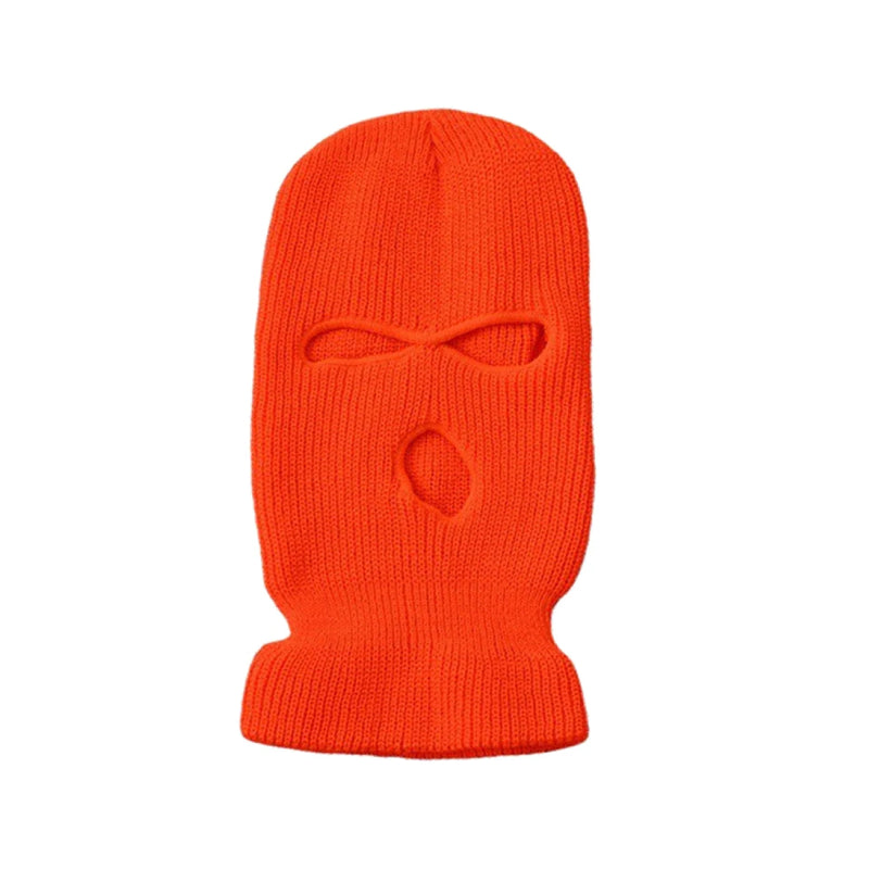Cagoule Orange Homme sur fond blanc