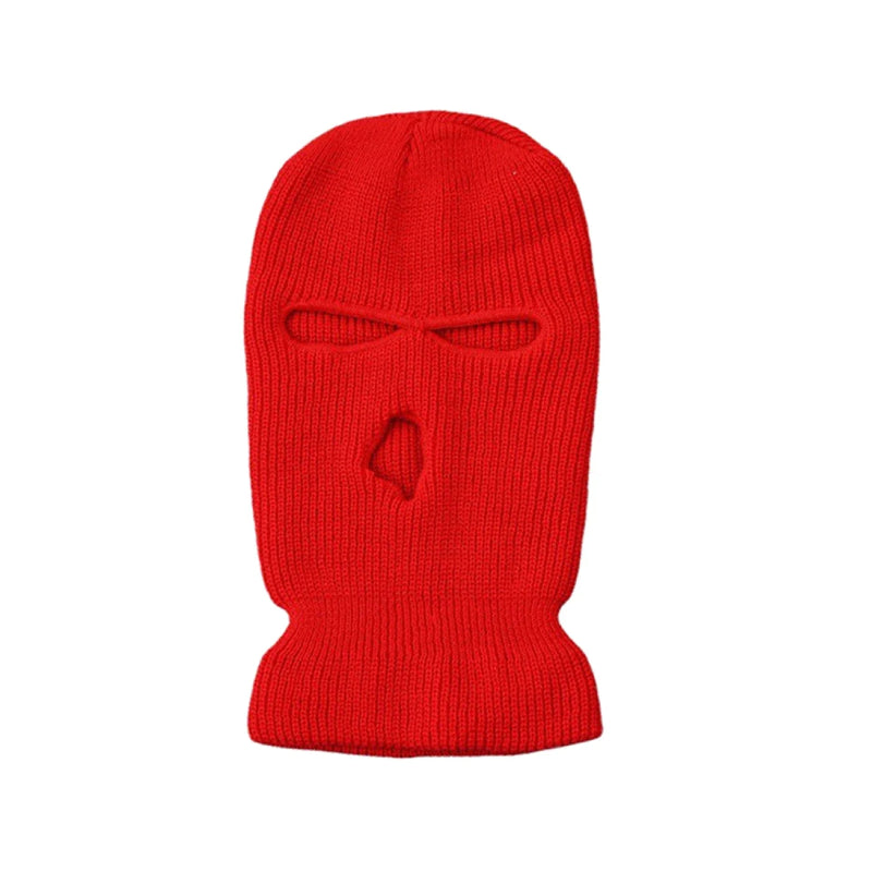 Cagoule Rouge Homme sur fond blanc
