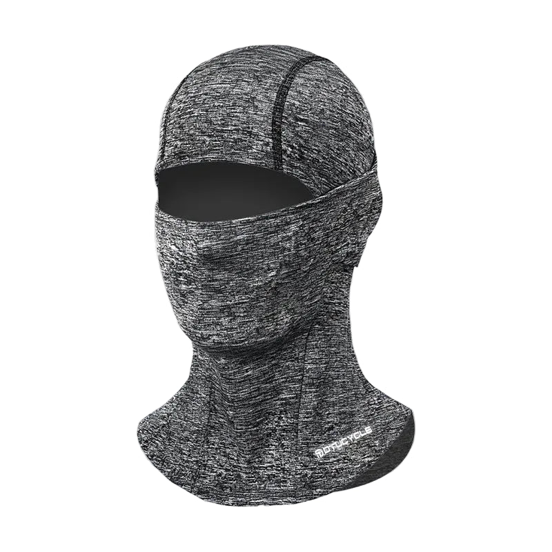 Cagoule Vélo Grise sur fond blanc
