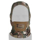 Cagoule Airsoft Camouflage sur fond blanc