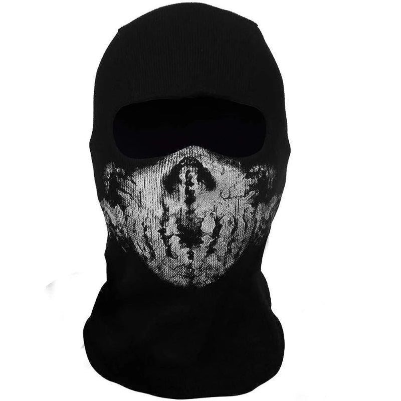 Cagoule Black-Ops sur fond blanc