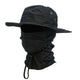 Cagoule Bob Noire sur fond blanc