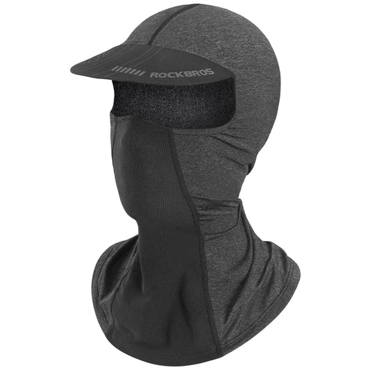 Cagoule Casquette Grise sur fond blanc