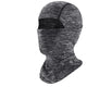 Cagoule Coupe-Vent Grise sur fond blanc