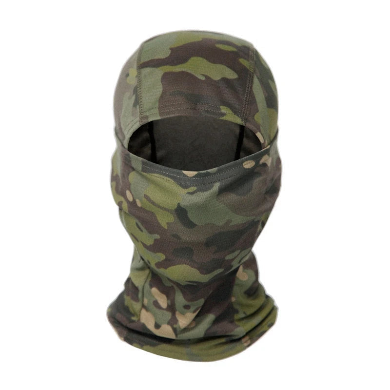 Cagoule Forêt sur fond blanc