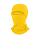 Cagoule Froid Jaune sur fond blanc