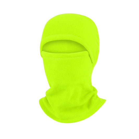 Cagoule Froid Verte sur fond blanc