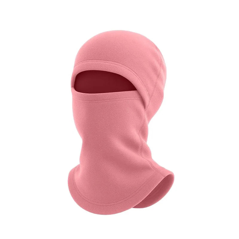 Cagoule Garçon Rose sur fond blanc