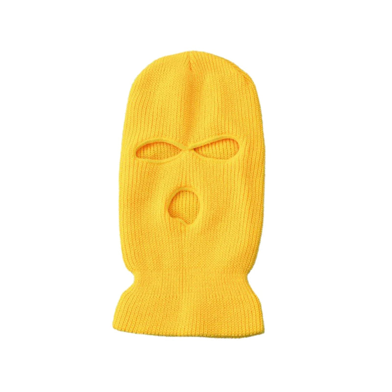 Cagoule Jaune Homme sur fond blanc