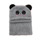 Cagoule Panda Grise sur fond blanc