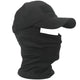 Cagoule Soldat Noire sur fond blanc