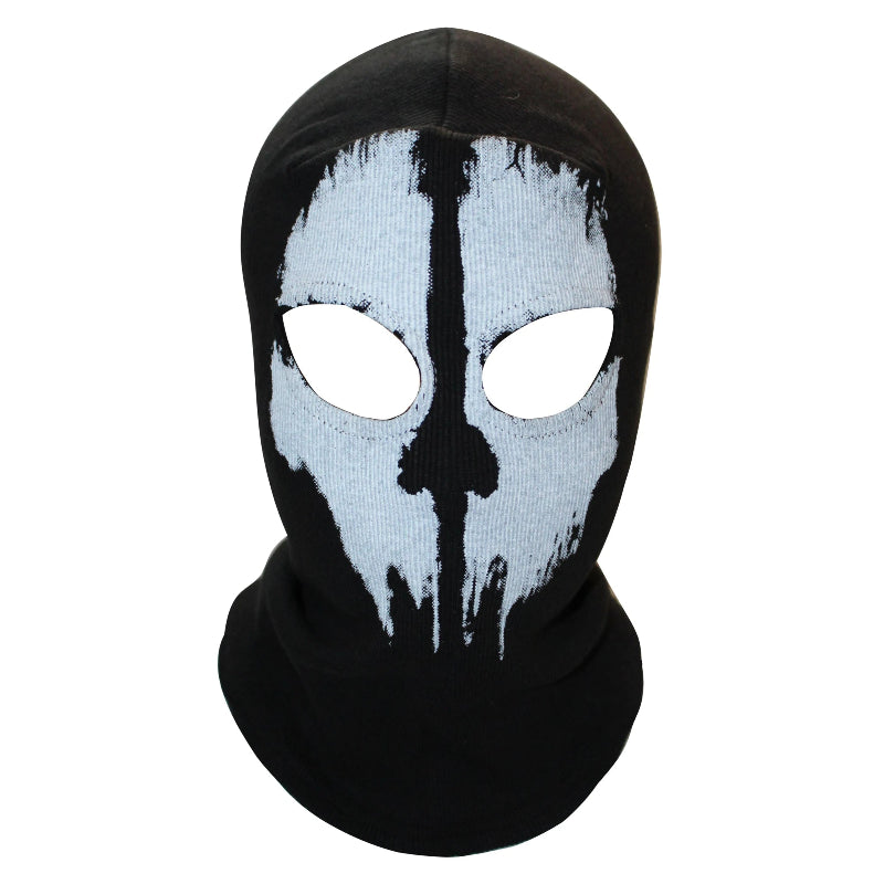 Cagoule Spectre sur fond blanc 