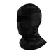 cagoule thermique noire sur fond blanc