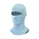 Cagoule Vélo Bleue sur fond blanc