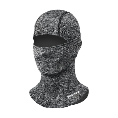 Cagoule Vélo Grise sur fond blanc