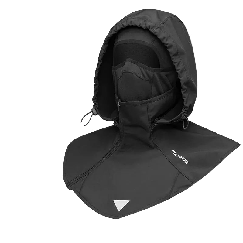 Capuche Cagoule Moto sur fond blanc