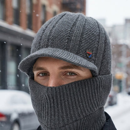 Bonnet Polaire porté en extérieur