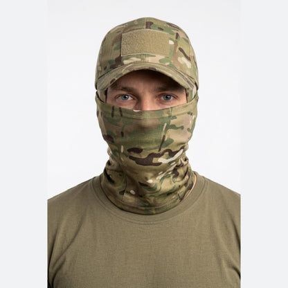 Cagoule Soldat portée sur fond blanc