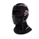 cagoule thermique rose sur fond blanc